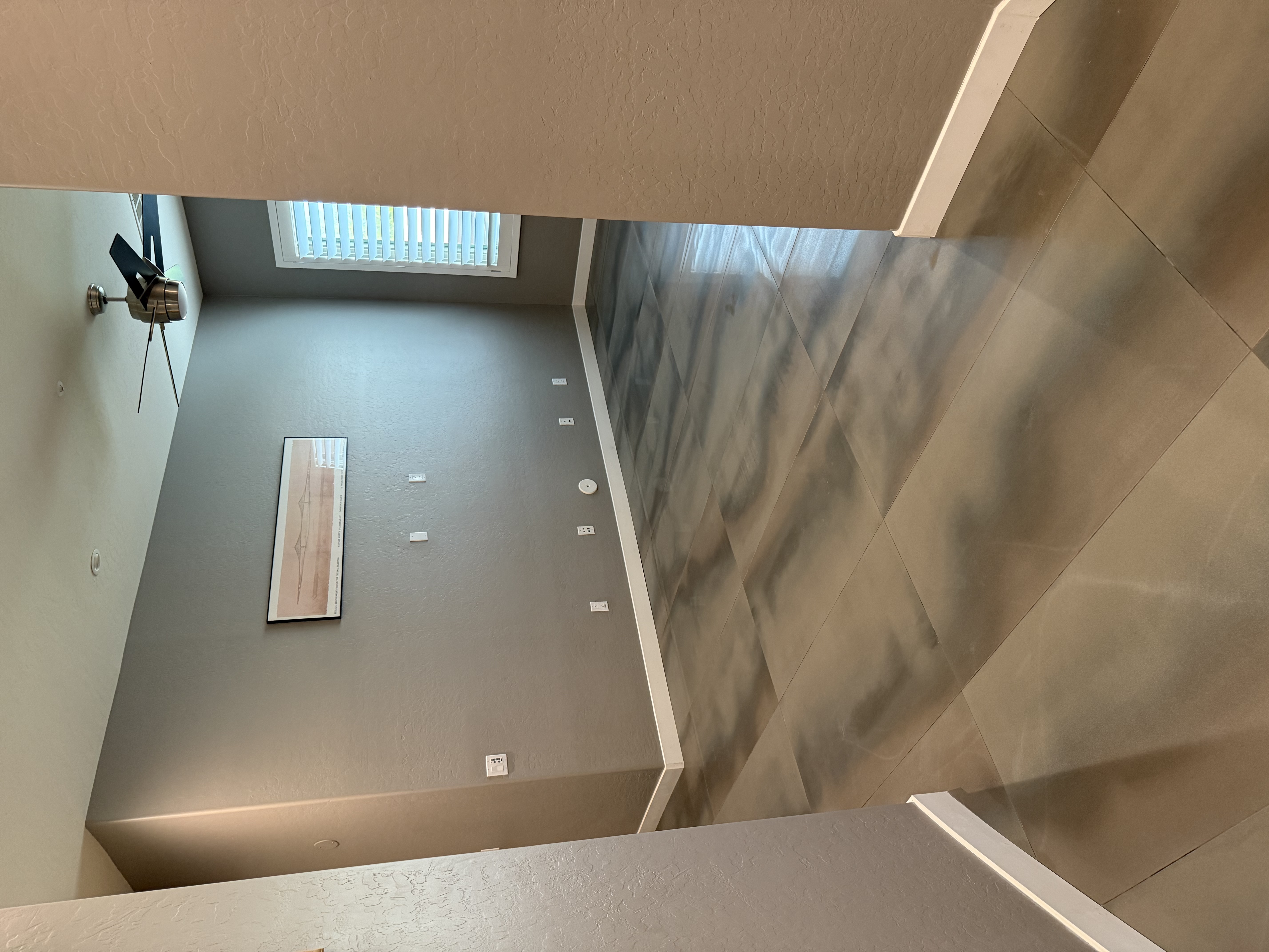 Large format tile flooring installation by Level Up Tile in Scottsdale AZ