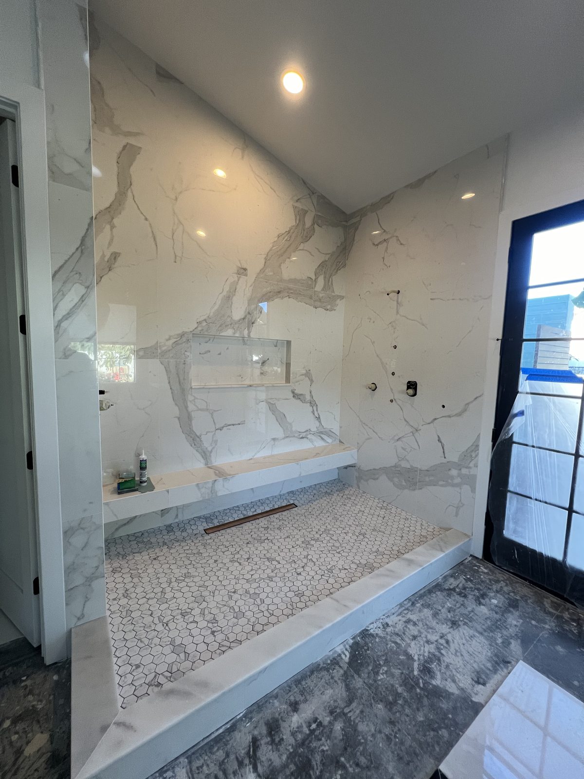 Premium tile installation by Level Up Tile in Peoria & Scottsdale AZ -- project 077