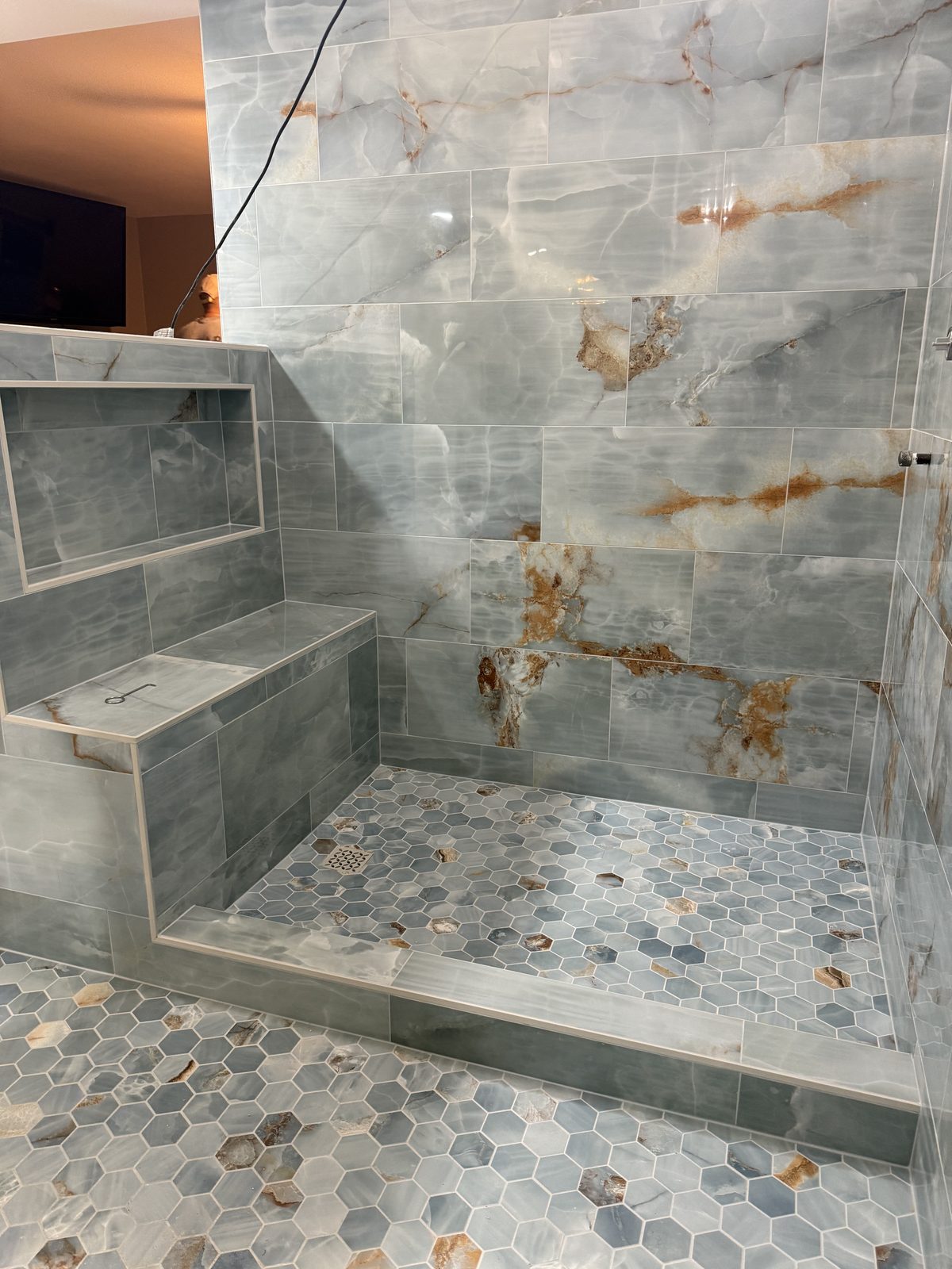 Premium tile installation by Level Up Tile in Peoria & Scottsdale AZ -- project 107