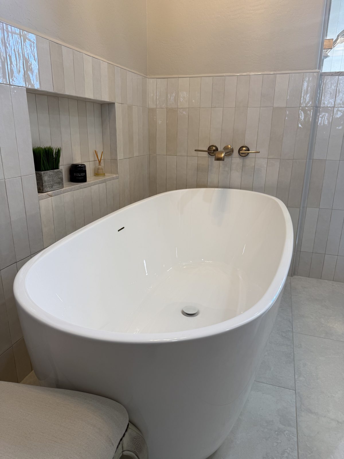 Premium tile installation by Level Up Tile in Peoria & Scottsdale AZ -- project 135