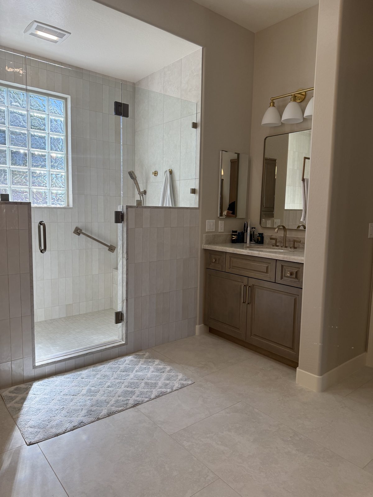 Premium tile installation by Level Up Tile in Peoria & Scottsdale AZ -- project 136