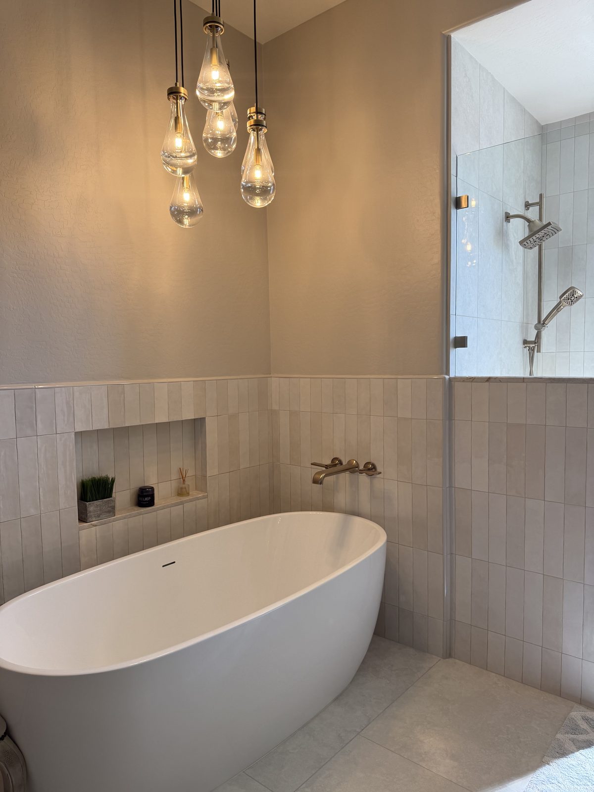 Premium tile installation by Level Up Tile in Peoria & Scottsdale AZ -- project 139