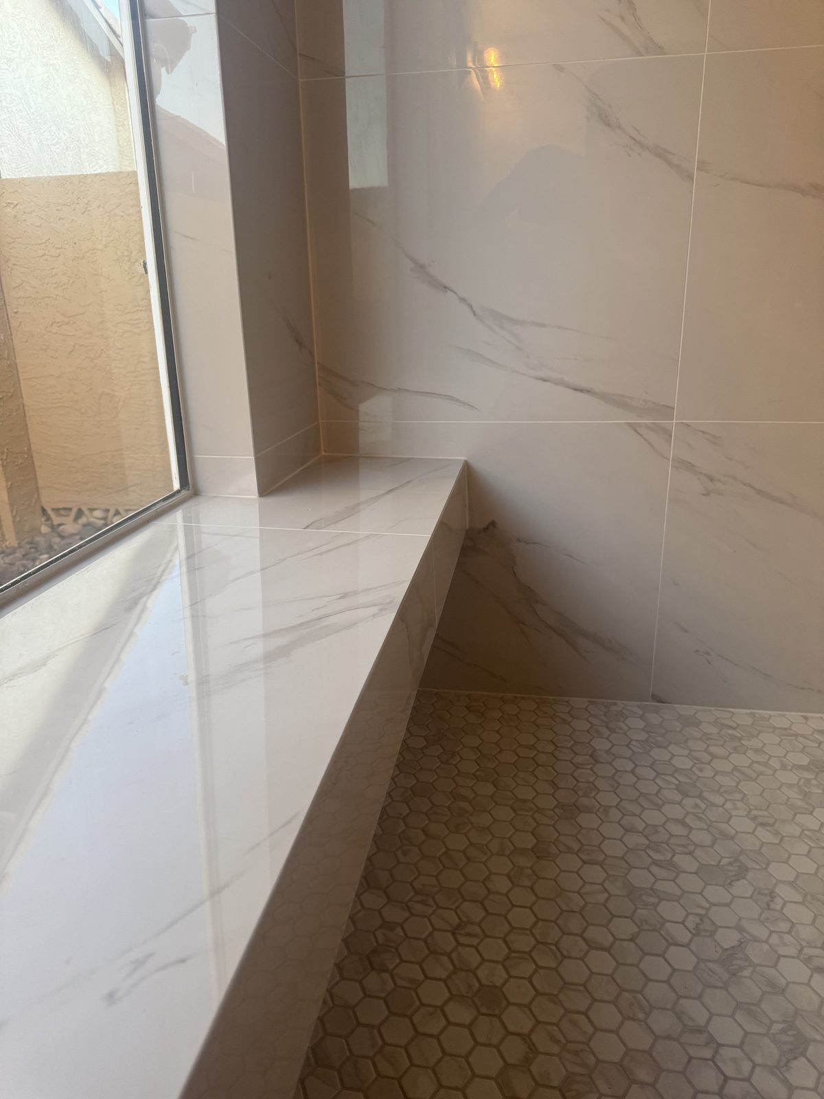 Premium tile installation by Level Up Tile in Peoria & Scottsdale AZ -- project 140